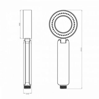 

Лейка верхнего душа Lemark LM8115C