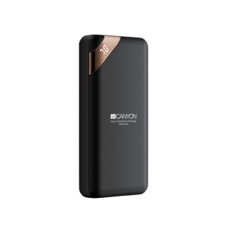

Внешний аккумулятор Canyon PB202 черный (cne-cpbp20b)