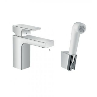 

Смеситель для раковины Hansgrohe Vernis Shape 71216000 с гигиеническим душем