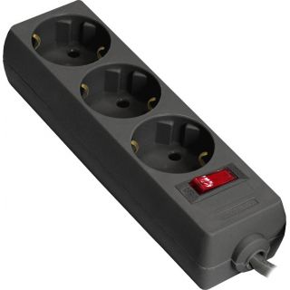 

Удлинитель EXEGATE EC-3-3B (3 роз, 3м) черный