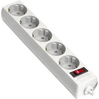 

Удлинитель EXEGATE EC-5-5W (5 роз, 5м) белый
