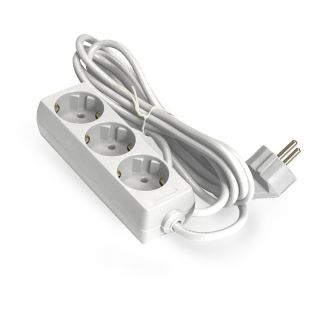 

Удлинитель EXEGATE ECE-3-5W (3 роз, 5м) белый