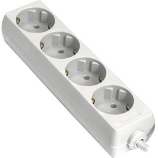 

Удлинитель EXEGATE ECE-4-3W (4 роз, 3м) белый