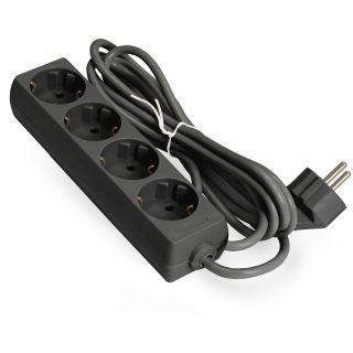 

Удлинитель EXEGATE ECE-4-5B (4 роз, 5м) черный