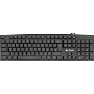 

Клавиатура Defender HB-520 USB черный (45538)