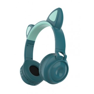 

Наушники Qumo Party Cat бирюзовый (32302)