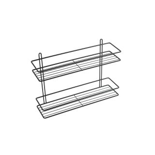 

Аксессуар для ванной Fixsen FX-730B-2 черный Полка