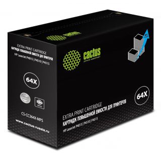 

Расходный материал для печати Cactus CS-CC364X-MPS черный