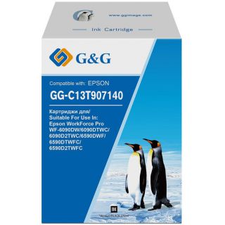 

Расходный материал для печати G&G GG-C13T907140 черный