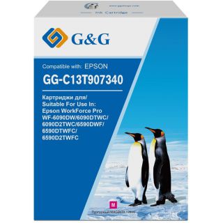 

Расходный материал для печати G&G GG-C13T907340 пурпурный