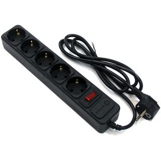 

Удлинитель 5bites SP5B-150 (5роз. 5м) черный