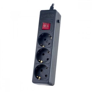 

Удлинитель Perfeo PF-A4668 (3.роз 5м) черный