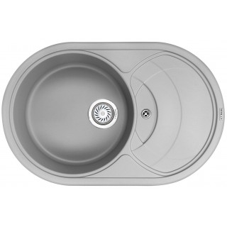 

Кухонная мойка Granula 7801 алюминиум