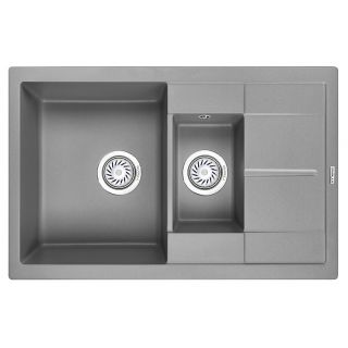 

Кухонная мойка Granula 7802 алюминиум