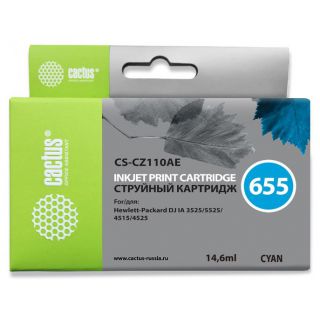 

Расходный материал для печати Cactus CS-CZ110AE CYAN