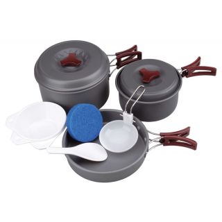 

Набор посуды AceCamp camp kit M 1658 серый/нержавеющая сталь
