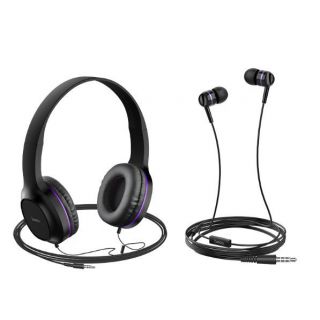 

Наушники Hoco W24 Enlighten фиолетовый