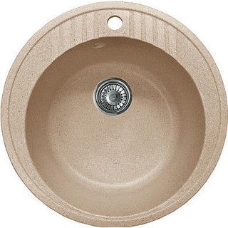 

Кухонная мойка GranFest Rondo GF-R520 бежевый (328)