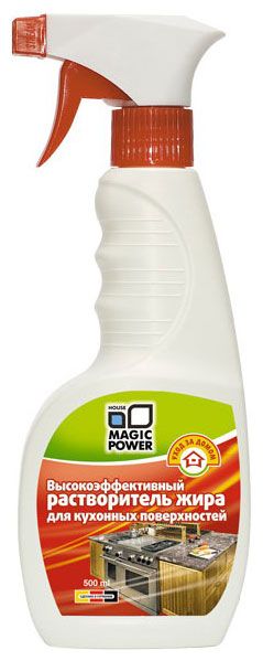 

Средство для ухода за техникой Magic Power MP-021 Растворитель жира для кухонных поверхностей 500 мл