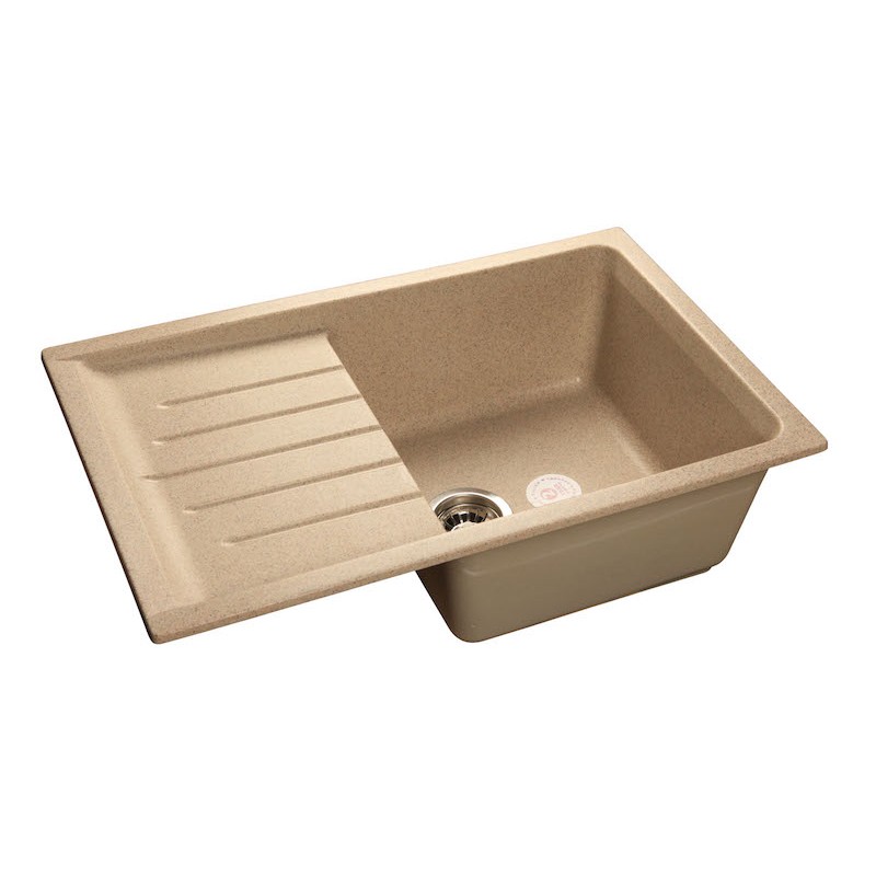 

Кухонная мойка GranFest Practic GF-P760L песочный (302)