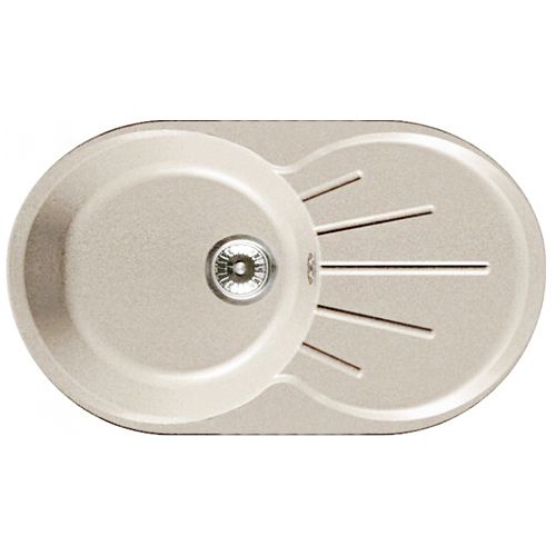 

Кухонная мойка GranFest Rondo GF-R750L бежевый (328)