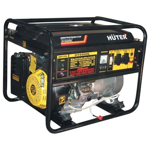 

Электрогенератор Huter DY6500L 5кВт