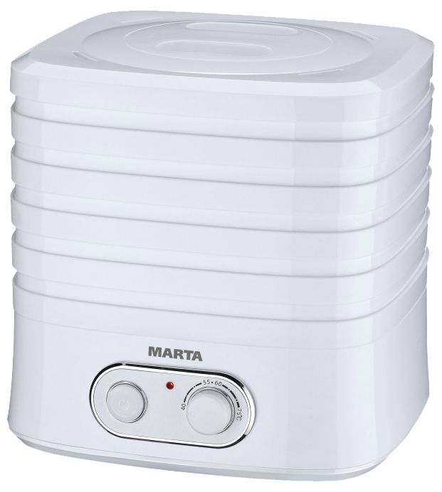 

Сушилка для продуктов Marta MT-1945 белый жемчуг