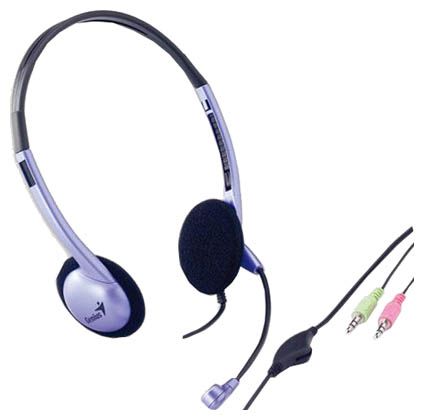 

Компьютерная гарнитура Genius HS-02B Purple