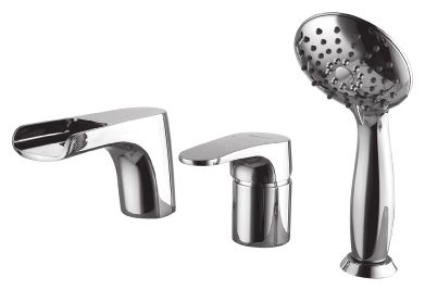 

Смеситель для ванны Lemark Shift LM4345C