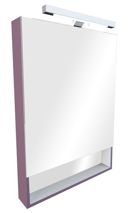 

Шкаф с зеркалом Roca GAP 800x850мм фиолетовый (ZRU9302753)