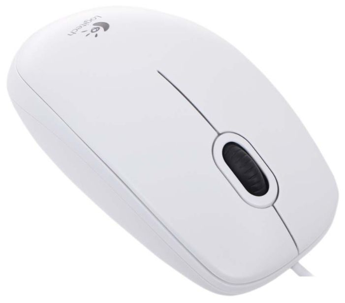 

Компьютерная мышь Logitech B100 White (910-003360)