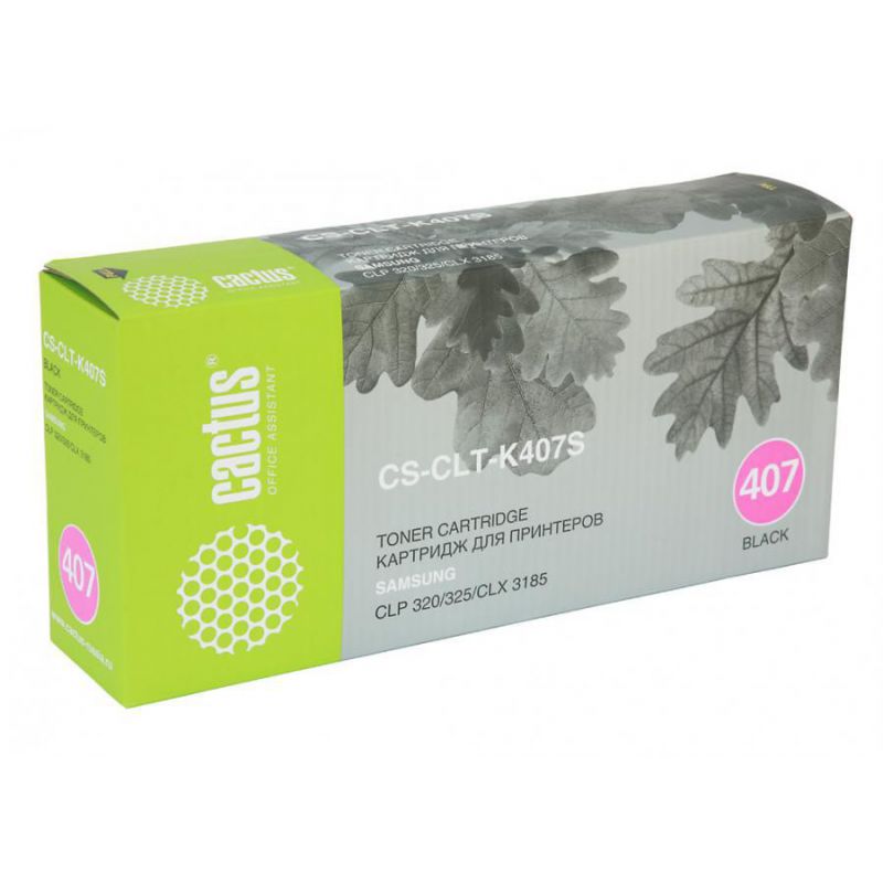 

Картридж Cactus CS-CLT-K407S черный