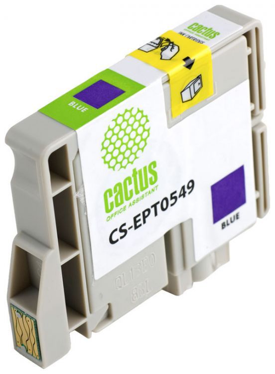 

Картридж Cactus CS-EPT0549 синий