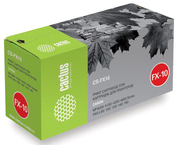 

Картридж Cactus CS-FX10S черный