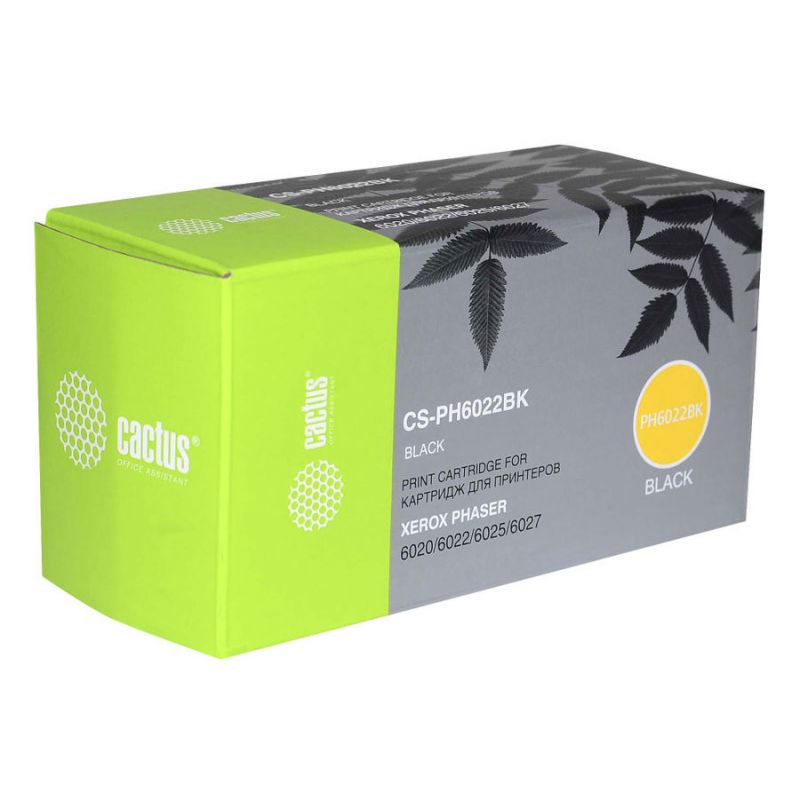 

Картридж Cactus CS-PH6022BK черный