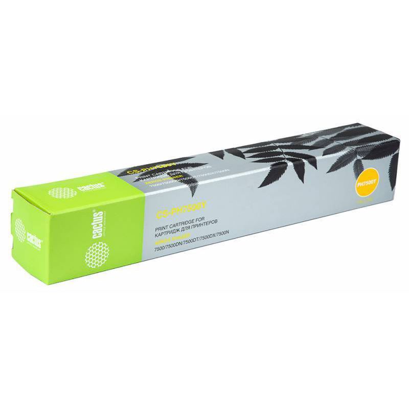 

Картридж Cactus CS-PH7500Y желтый