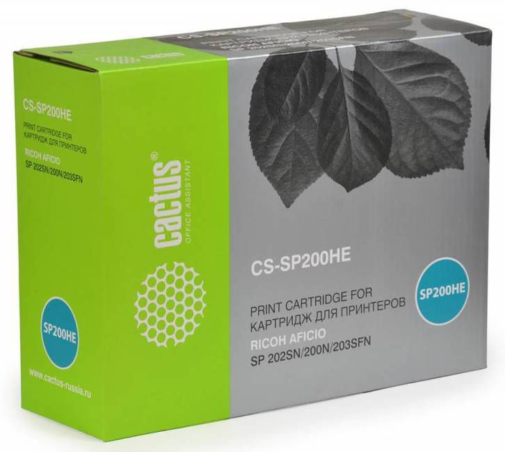 

Картридж Cactus CS-SP200HE черный
