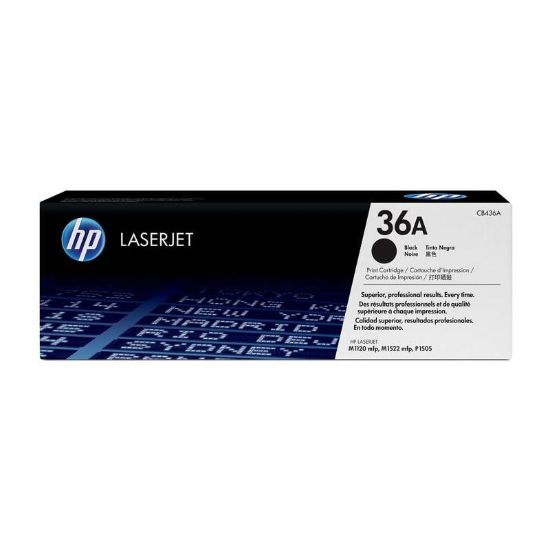 

Картридж HP CB436A Черный