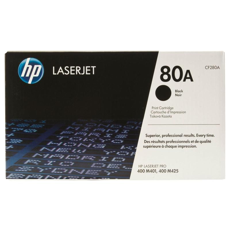 

Картридж HP CF280A (80A) Черный