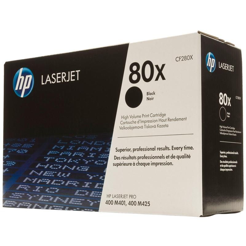 

Картридж HP CF280X (80X) Черный