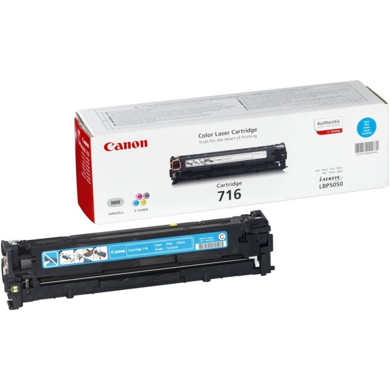 

Картридж Canon 716C голубой