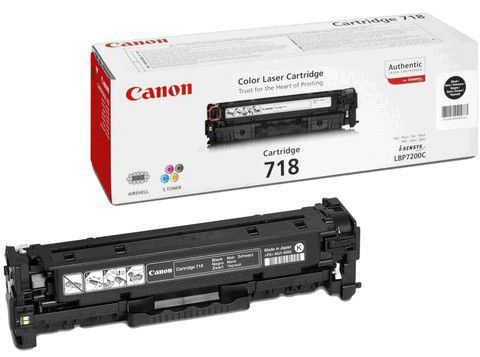

Картридж Canon 718BK черный (2662B002)