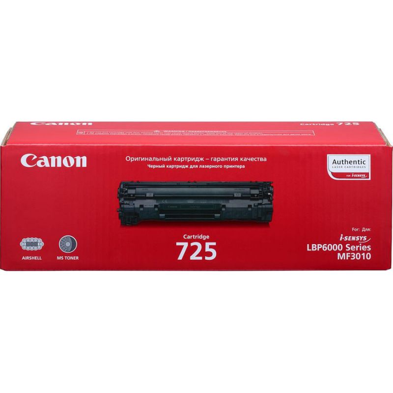 

Картридж Canon 725 черный