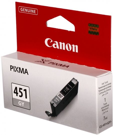 

Картридж Canon CLI-451GY серый