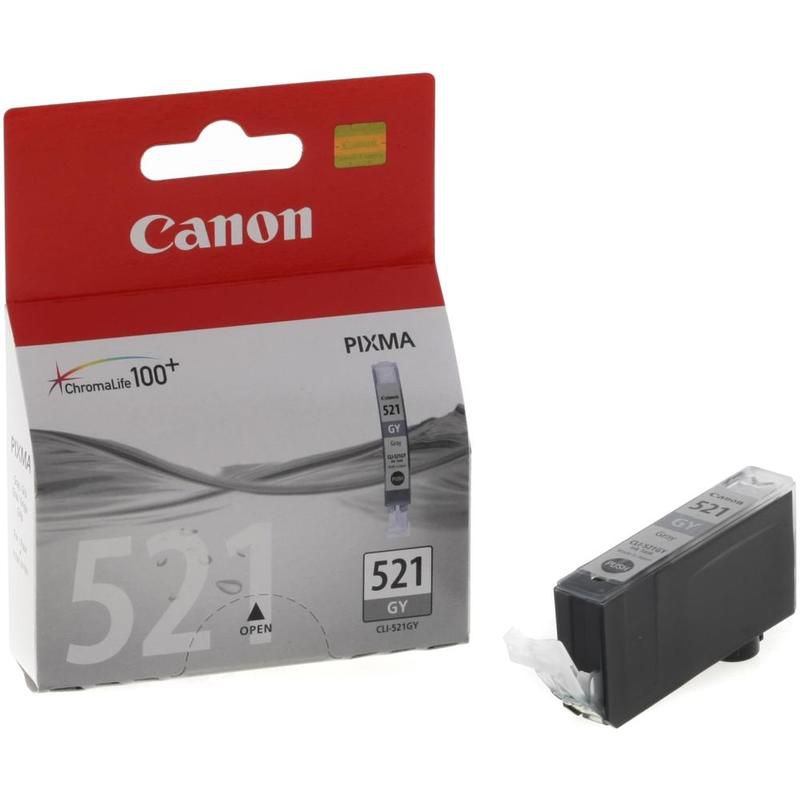 

Картридж Canon CLI-521GY серый