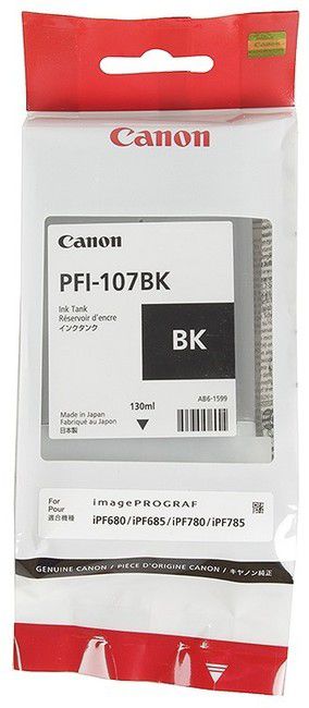 

Картридж Canon PFI-107BK черный