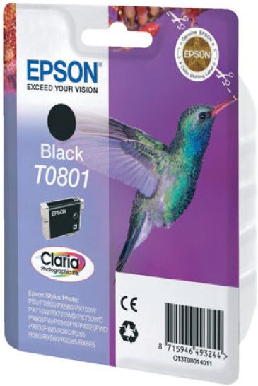 

Картридж Epson C13T08014011 черный