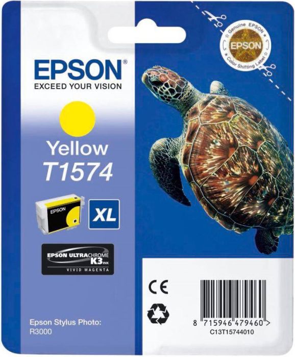 

Картридж Epson C13T15744010 желтый