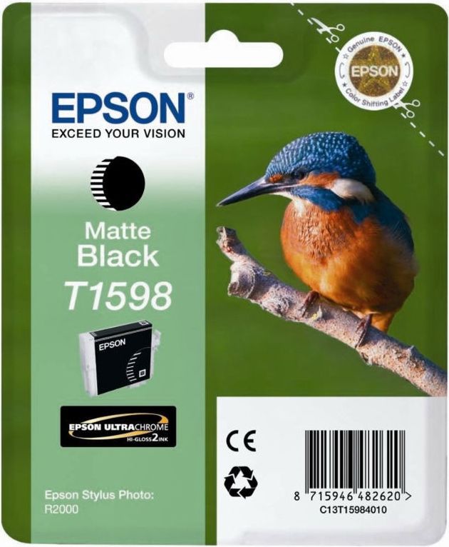 

Картридж Epson C13T15984010 черный матовый