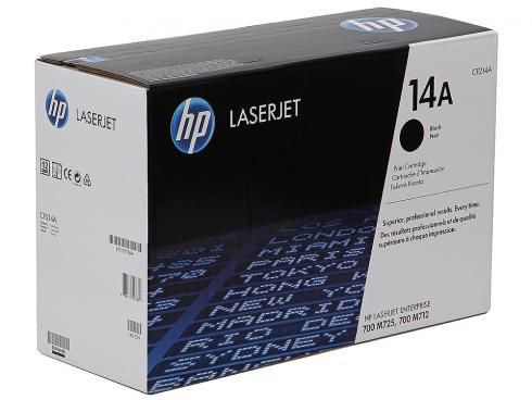 

Картридж HP 14A CF214A черный